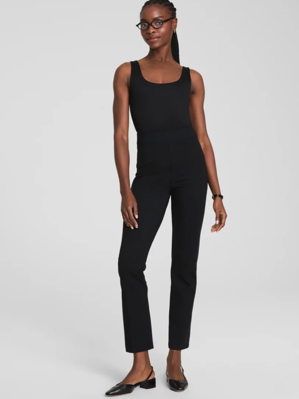 NWT Spanx Ponte Slim Straight Ankle Pants